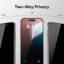 CASECOPS 2Pcs Matte Privacy Screen Protector, Compatible With Iphone 18 Pro Max/18 Pro/18/17 Pro Max/17 Pro/16 Pro/15 Pro/14/13/12/11/XR/X Series. Anti-Spy Tempered Glass, 9D Full Coverage, Anti-Glare, Real Anti-Fingerprint Matte Finish, 9H Scratch-Resistant, Smooth Touch, Speaker Dustproof, Compatible Phone Cases. As A Holiday Gift For Family And Friends For Occasions Such As Halloween And Christmas. - 2 Pieces - View 5