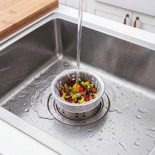 White Kitchen Sink Filter Bag - Disposable Mesh Drain Strainer, Fine Mesh Fabric | Anti-Clogging Elastic Garbage Net, Suitable For Sinks, Wash Basins And Floor Drains | Reusable Durable Corner Mesh Filter And Drain Rack - View 4