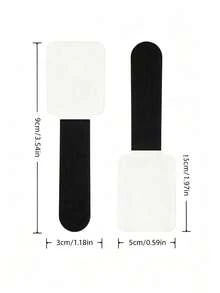 20/10/3/1pc Self-Adhesive Strong Hook And Loop Cable Ties, Reusable Cable Organizer, Cable Wrap Clips, Cable Fixing Sleeves, Suitable For USB Cables, Travel Cable Manager, Computer Mouse, Wire Bundling And Organizing - New Arrival - View 7
