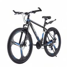 JMYXF 24/26/27.5 Inch Mountain Bikes 21 Speed Mountain Bicycles For Adult - Blue-black - View 8