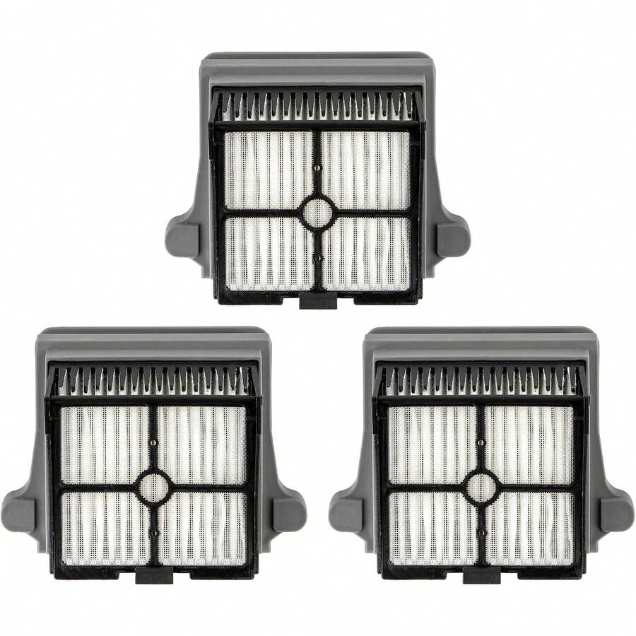(3pcs) Floor ONE S7 PRO HEPA Filter, Compatible With Floor ONE S7 PRO/ONE S6/IFLOOR 5 Breeze Complete Smart Battery Wet Dry Vacuum Cleaner, 3 Replacement Filters - 3-pack - View 1
