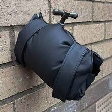 1pc Hot‑ Leather Faucet Freeze Protection Cover, Winter Outdoor Tap Insulated Protective Sleeve For Water Tap Anti‑Freeze - A - View 11