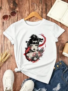 Women T-Shirts - White - View 2