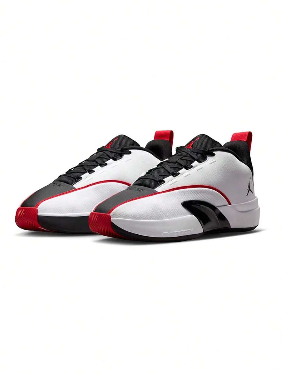 Nike New Jordan All Game Men's Basketball Shoes For Competition And Training I85 PF Cushioned Basketball Shoes - Black, White, Red - View 1