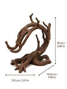Tree Root Phone Stand Creative Branch Phone Holder Natural Theme Decorative Phone Base Multifunctional Stable Phone Stand Home Office Decor Craft Ornament Gift - Multicolor - View 11