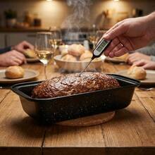 3PCS  Rectangular Carbon Steel Baking Pans 35/30/25 Cm, Non-Stick Toast Bread Cake Pans, Tiramisu Cake Baking Molds, Oven  Bakeware For Classic Cakes, Breads, Pastry & Pate, Easy To Clean Kitchen Baking Tools - View 5