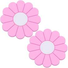 2PCS Daisy Pattern Car Cup Holder Mats, 2.75 Inch Universal Size, Silicone Non-Slip Wear-Resistant, Protect Original Car Cup Holder, Personalized Car Interior Decoration - Daisy Car Cup Holder Coaster - View 14