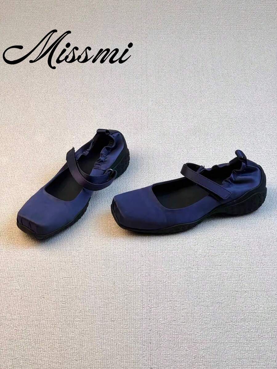Design-Driven Functional Style Ballet Sneakers For Women, 2025 New Thick Sole Mary Jane Shoes