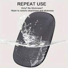 1pc Car Dashboard Anti-Slip Mat, Heat-Resistant Car Phone Center Console Storage Pad, Creative Car Decor, Phone Glasses Keys Anti-Slip Pad, Durable Car Dashboard Anti-Slip Holder, Car Interior Accessories - 1pc - View 9