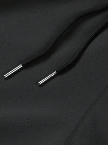 Women's Black Basic Multi-Pocket Long Pants For Sports, Outdoor, Streetwear And Daily Wear - Black - View 4