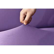 POLIGONO Sofa Slipcovers - Dusty Purple - View 7