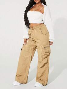 Women Jeans - Khaki - View 8