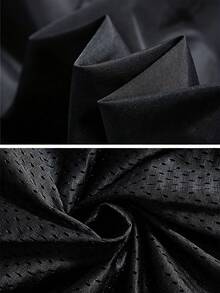 Men's Solid Color Casual Versatile Daily Travel Vest - Black - View 4