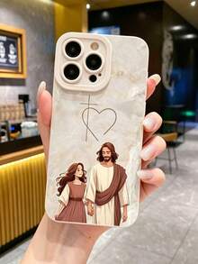 Colorful Painted Anti-Drop Phone Case, Compatible With Apple Models /Phone Case - Multicolor - View 25