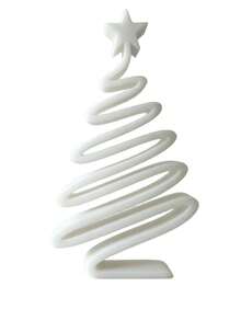 1/2/4pcs Minimalist Modern Small Christmas Tree Desktop Decor, Elegant Compact Christmas Tree Ornament With Branches, Suitable For Living Room, Dining Table, Hallway, Cabinet, Lightweight Plastic Holiday Decoration, Suitable For Small Spaces, Year-Round Use - Regular Model - View 14