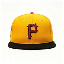 New Era Pittsburgh Pirates Yellow MLB Baseball Cap 78120 - Yellow - View 2