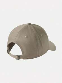 Puma Unisex - ESS SCRIPT LOGO Dad Cap - Brownish Grey Curved Brim Hat 02745703 - Volcanic Gray - View 3