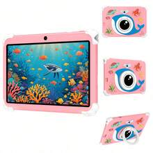 4GB RAM + 64GB ROM / 7-Inch Tablet / Quad-Core 1.3GHz / Android 13 MTK8321 / 1280x800 HD IPS Display / 2MP+5MP Camera / 4000mAh Battery / WiFi, Parental Control, Education, Gaming / ABS Plastic + Silicone, Education Tablet - Pink - View 8