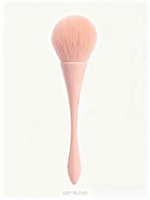 Large Multifunctional Makeup Brush Pink Loose Powder Setting Brush Blush Brush Fluffy Soft Beginner Makeup Tool - Multicolor - View 11