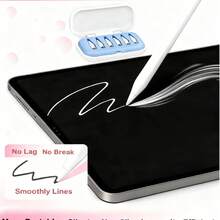 6pcs Replacement Nib Set With Pen Case, Compatible With Apple Pencil, Upgraded Nib, Compatible With Apple Pencil 2nd Gen, 1st Gen, Pro USB-C And Stylus Pen, Needle-Like Nib, Pro Pen Set - Multicolor - View 7