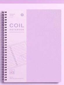 B5 Morandi Color Spiral Notebook, Fresh Literary Style, Durable Spiral-Bound Notebook For College Students, Exam Preparation And Note-Taking - Notebook - View 1