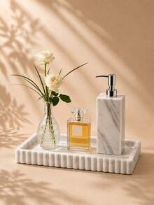 1/2 Pieces Silicone Decorative Tray Set - Rectangular Jewelry Dish, Cosmetic Organizer, Bathroom Catch-All Tray, Small Storage Tray - View 4