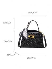 Tas Selempang Mini Minimalis Serbaguna dan Modis - Hitam - View 8