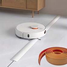 1pc Tile To Laminate/Vinyl/Carpet Floor Transition Strip, PVC Flat Joint Gap Divider, Self-Adhesive - Transition Sticker - View 9
