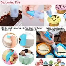 1set 11 Inch Cake Turntable (28CM) With 68 Pcs Decorating Kit, Cake Decorating Set - View 6