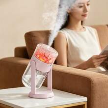 280ml New Eternal Flower Oscillating Humidifier Atmosphere Light, Home USB Plug-In Atmosphere Light, Car-Mounted, Indoor Air Humidifier Light - USB Version - View 11
