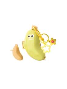 Yellow Banana-Shaped Toothbrush Holder With Small Banana-Shaped Toothpaste Portable Storage Box, Travel Storage Portable Tool, Toothbrush Head Protective Clip, Toothbrush Storage Clip, Toothbrush Dust-Proof Protective Cover, Toothpaste Holder, Portable Design Easy To Carry, Dust-Proof Lid, Suitable As Gift For Couples, Friends, Family, Teachers, Travel Enthusiasts, Home, Dorm, Vacation Essential, Suitable For Birthday Gift, Back To School Gift, Wedding Accessory, Spring And Summer Essential - Multicolor - View 14