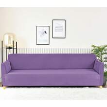 POLIGONO Sofa Slipcovers - Dusty Purple - View 1