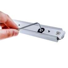 Aluminum Alloy Oblique Cutting Rod, T-Shaped Track Groove Slider, Table Saw Oblique Cutting Gauge Rod, Woodworking Tool, Suitable For DIY Table Saw, Easy To Install T-Shaped Track Design - T-shaped Slider - View 6
