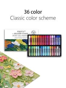 12/24/36/48pcs Vibrant Oil Pastel Set, Rich And Smooth Texture, Suitable For Artists, Beginners And Students, Applicable For Painting, Sketching And Mixed Media Art, Inspiring Creativity, Summer Colored Pencils Oil Pastels - Sets - View 5