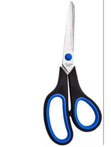 1 Pair Of Ultra-Sharp Blade Scissors, Multi-Purpose Sharp Sewing Craft Fabric Scissors, Suitable For Office, Home, Teachers, Art Supplies, Soft Comfortable Grip, Ambidextrous - Multi-color - View 3
