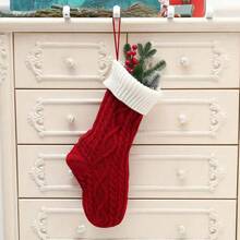 2026 Christmas Socks, Knitted Family Socks, Customizable Name, Holiday Decoration, Christmas Gift Decoration, Personalized Christmas Socks - Multicolor - View 12