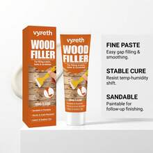 Wood Filler, Can Fill Gaps, Sandable And Paintable, Weather-Resistant, Suitable For Various Types Of Wood, Glue Repair - Wood Filler - View 8