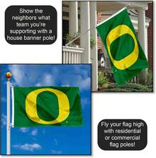 Green 3x5 Banner Flag - 1 - View 4