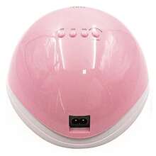SUN 5 - Lámpara de uñas UV LED, secador de uñas de gel UV LED para manicura y pedicura con sensor y 4 temporizadores SUN5 Sun 5  de 48 Watts.1 piezas y 2 piezas y 5 piezas - Rosa - Ver 3