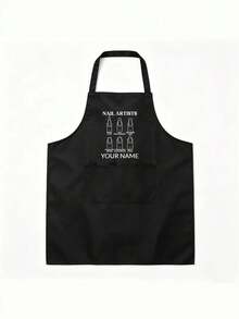 Personalized Photo Apron, Customized Face & Text Cooking BBQ Apron, Humorous Kitchen Apron Gift, For Dad, Mom, Husband, Wife, Chef, Birthday Gift, Father's Day Gift, Anniversary, Wedding Party, Holiday Accessory, Cooking Supplies - Multicolor - View 10