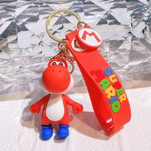 SUPER MARIO BROS. 1pc Anime Character Image Keychain Pendant Cartoon Bubble Dragon Keychain Backpack Car Keychain Prop Gift, Perfect Holiday Gift For Family And Friends - Multicolor - View 8