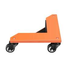 Ubfhonsi Household Mover - Triangle Moving Wheel -4-Piece Set Triangular Furniture Auxiliary Moving Tool - Black + Orange - View 10