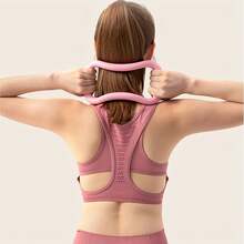 2pcs Multi-Function Yoga Stretching Rings, Shoulder And Back Corrector, Neck And Leg Muscle Relaxation Stretcher, Pilates Fitness Magic Circle, Body Shaping Home Workout Accessory - Multicolor - View 5