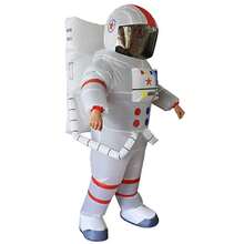 1pc (Excluding Air Blower) Adult Cosplay Costume/Astronaut/Party Prop/Holiday Performance Prop/Holiday Gift - Multicolor - View 3