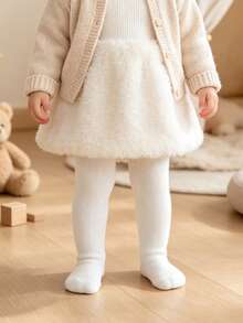 6 Pasang Legging Warna Polos untuk Anak Perempuan, Celana Ketat Serbaguna Cocok untuk Anak Usia 0-12 Tahun untuk Pemakaian Sehari-hari - MultiWarna - View 9