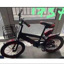 16 Inch Bike With Trolly / Steel Frame High-Carbon, Disc Brake / Black And Red Colour, Suitable For Everyday Driving, Outdoor Recreation And Commuting - Multicolor - View 12
