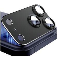 2片裝 360°相機鏡頭保護膜，相容 iPhone 18 Pro / 18 Pro Max，全覆蓋 9H 鋼化玻璃相機蓋，高清晰透明，AR 防眩光，耐刮損，防指紋，超薄相容手機殼設計 - 深空灰 - 查看 4