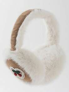 1pc Children's Autumn/Winter Thermal Lined Thick Ear Muffs, Warm And Cold-Proof Ear Covers - Multicolor - View 7