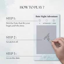 40 Date Ideas For Couples Date Night - Unique Scratch Off Date Night Card Games With Adventure Photo Album Book, Romantic Newlywed And Wedding Anniversary Couples Gifts For Him And Her - Burgundy - View 3