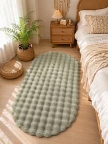 1 buah Keset Lantai Mewah Berbulu 3D Hijau Gaya Prancis, Keset Samping Tempat Tidur Persegi Lembut dan Berbulu, Karpet Dekorasi Kamar Mandi, Keset Kamar Mandi, Keset Pintu, Keset Kecil, Karpet, Keset Lantai, Dekorasi Rumah, Karpet Area, Karpet Dekorasi Liburan, Dekorasi Rumah, Karpet Area, Karpet Kamar Tidur, Karpet yang Dapat Dicuci - MultiWarna - View 2